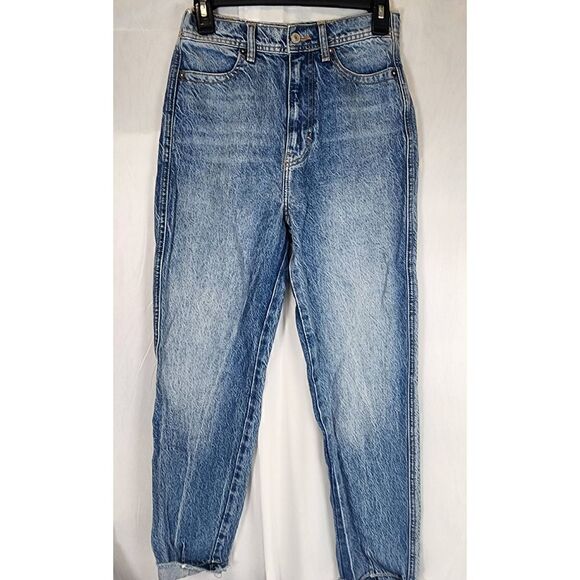 Free People We The Free Marion High Waisted Jean in Celeste Size 25 - Picture 2 of 14